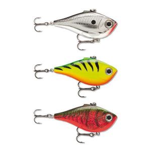 Rapala Leurre de Pêche Rippin’ Rap-Matériel Corps Fin et sans Bavette d'eau Douce-Profondeur de Nage Variable-7cm / 24g-Fabriqué en Estonie-Live Roach Adulte Unisexe, Standard