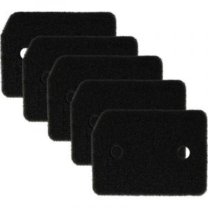 5x filtre mousse sèche linge compatible avec Miele TKG800-50, TKG850WP, TKG840WP, TKG640WP, TKG600-50, TKG600-40, TKG800-40, TKG650WP sèche-linge