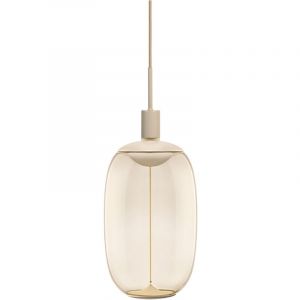 Ledvance Vintage Pendelleuchte: Suspension, beige, scénarios lumineux personnalisés, acier inoxydable, idéale pour les espaces de vie, design