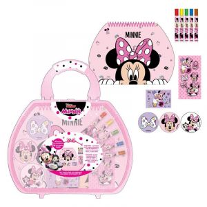 Trousse de papeterie à colorier Cerda Disney Minnie