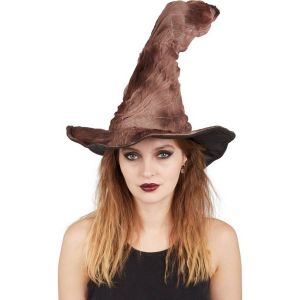 Ruedelafete Chapeau de sorci&egrave;re adulte marron