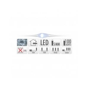 Image de Guirlande lumineuse micro 100 LED (5m)