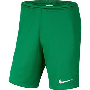 Image de Nike Park 3 Shorts Mixte Enfant, Vert Pin/Blanc, XL