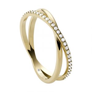 Fossil Bague pour femme JF03752710 Acier inoxydable