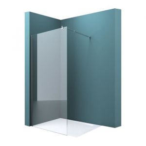 Mai & Mai Paroi de douc 60x200 douc à l’italienne transparent BR1K verre trempé 8mm revêtement easy clean stabilisateur BRAM1