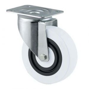 Roulette Pivotante Ã? Roue Sand Hauteur = 128mm