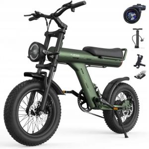 V&eacute;lo &Eacute;lectrique - Jansno X90 - 14 Pouces - Moteur 750w - Batterie 48v 14ah - 45km Autonomie