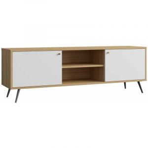 Par m Meuble Pour Télé Pär m Ukko Blanc 176 cm x 40 cm x 57 cm,5 50361001046400