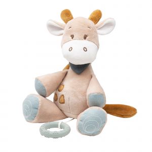 Nattou Peluche musicale girafe Luna & Axel - Vert/Beige