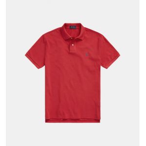 Ralph Lauren Polo slim en coton piqué Rouge Polo - Couleur Rouge - Taille XXL