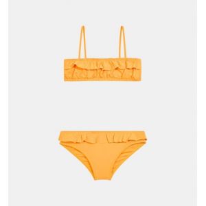 Banana Moon Maillot de bain 2 pièces bandeau Tati Azalea Jaune - Couleur Jaune - Taille 12-14 ans