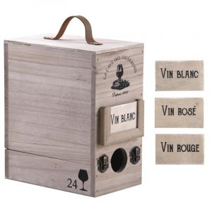 Image de Bo&icirc;te &agrave; cubi en bois 3 litres