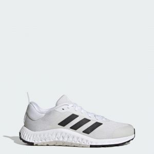 Image de Adidas Femme Everyset Trainer Shoes Chaussures de Sport et d'entra&icirc;nement, Cloud White/Core Black/Grey One, 44 2/3 EU