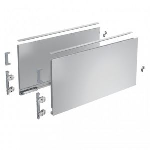 Hettich Kit tiroir casserolier AvanTech YOU - hauteur 251 mm - L350 mm - Argent