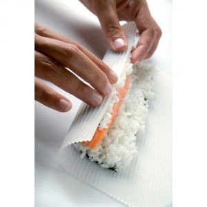 Lékué 3400400b04dp05 - Tapis à sushi Makisu en silicone