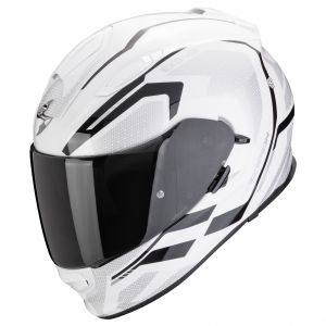 Scorpion Casque int&eacute;gral Exo-491 Kripta noir mat/orange/blanc- XL