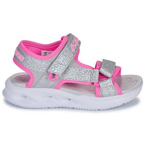Skechers Baskets basses enfant S-LIGHT: SOLA GLOW SANDAL Argenté - Taille 27,28,29,30,31,32,33,34