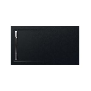 Roca Aquos, AP6017083E801400 1800 x 1000 x 33 mm Noir