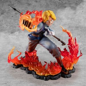Megahouse One Piece statuette PVC Excellent Model P.O.P. Sabo Fire Fi