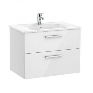 Roca Victoria Unik 2 Tiroirs 700Mm Blanc Brillant A851593806