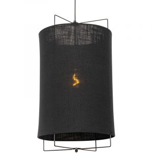Qazqa Suspension design noire - Rich