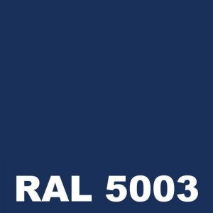 Peinture Facade - Metaltop - Bleu saphir - RAL 5003 - Pot 5L