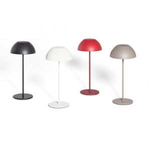 Lampe à Poser Portable led 2W avec Batterie Rechargeable usb Mugla Noir