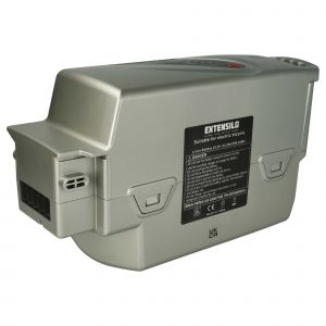 Extensilo Batterie Remplacement Pour Nky314b02, Nky314b2, Nky316b02, Nky316b2, Nky312b2 Pour V&eacute;lo &Eacute;lectrique (23,2ah, 25,2v, Li-Ion) - Argent&eacute;