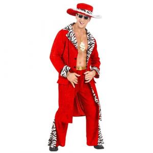 Déguisement Milliardaire Américain Fantasque Homme S Jaune 057851 Widmann