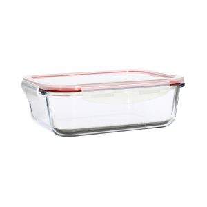 Menastyl Lot de 6 boîtes hermétiques 1040ml en verre