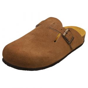 Mules Cuir Plakton Blogg - Marron