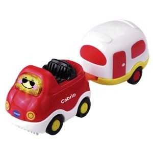 Vtech Tut Tut Bolide Cabriolet et sa caravane