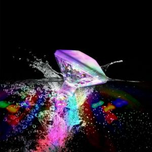 Image de HI Lampe subaquatique &agrave; LED diamant 10,5x8,5 cm