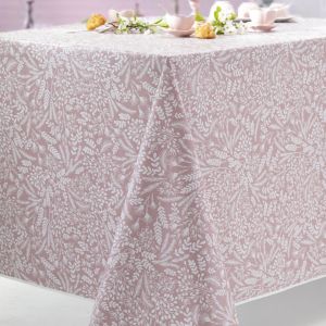Calitex Nappe Rectangle Soleane Toile Ciree Rose