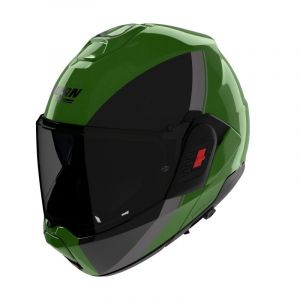 Nolan Casque modulable N120-1 Verniciatura Speciale 354 vert/noir/gris