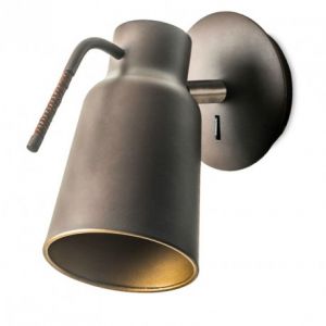 Led C4 Applique murale Funk - Marron