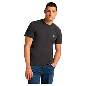 Lee Filters T-shirt à Manches Courtes Patch Logo M Washed Black