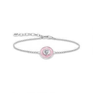 Thomas Sabo Bracelet Sterling Silver A2143-691-9-L19V 925 Argent, Émail