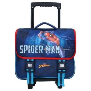 Vadobag Chariot d'école à roulettes Spider-Man Keep on Moving