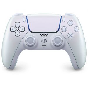 Sony Manette sans fil DualSense - Chrome Pearl (PS5)