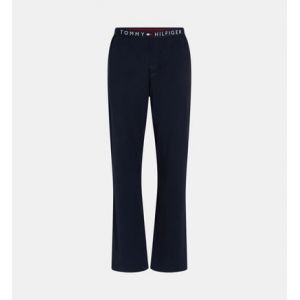 Tommy Hilfiger Pantalon d'intérieur droit coton ceinture siglée Bleu - Couleur Bleu - Taille S