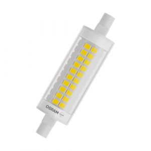 Osram Lampe tube LED Slim Line R7s 9,5 W 1055 lm 2700 K dimmable remplacement halogène longue durée jusqu'à 25 000 h haute qualité lumineuse IP20