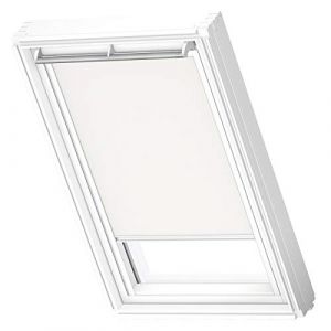 Image de Velux Original Store Occultant (DKL), Cadre Blanc, S06, 606, 4, Blanc - Blanc