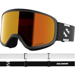 Salomon Lunettes de ski et snow lumi enfant noir