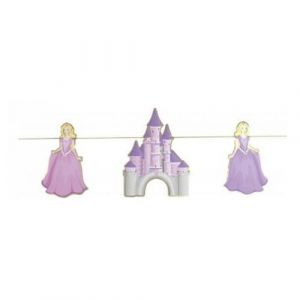 Ruedelafete Guirlande a motifs princesse 3M