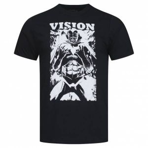 MARVEL Vision Hommes T-shirt FBMTS781BLK