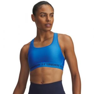 Under Armour Soutien-gorge Crossback Mid bleu cobalt - L