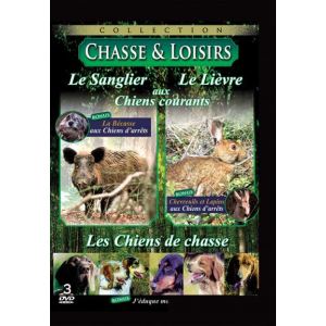 Image de Chasse & Loisirs : Le sanglier aux chiens d'arrêt + Le lièvre aux chiens courants+ Les chiens de chasse