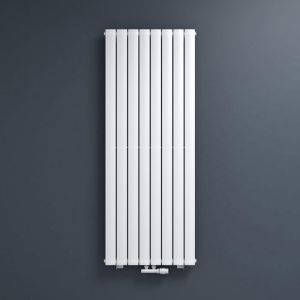 Mai&mai - Radiateur à Eau Chaude Mural Chauffage Central 160x61cm Radiateur Blanc Vertical en Acier fv