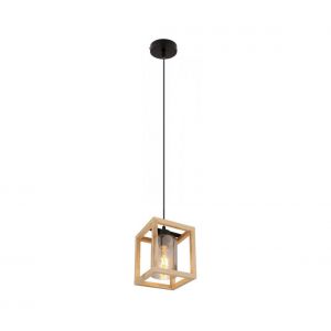 Globo Suspension en bois mdf PETTEY